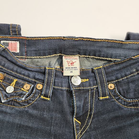 True Religion womens jeans sz 26 style# G8-K44BCS misty - Picture 14 of 16